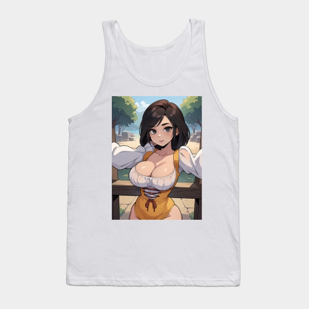 Princess Dagger Tank Top by mindworldz